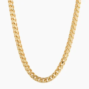 10K Yellow Gold Franco Chain – 4MM