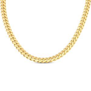 10K Yellow Gold Miami Cuban Chain – 7MM