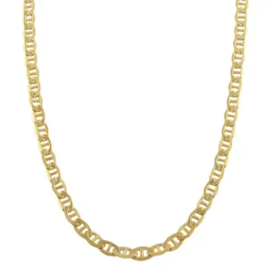 10K Yellow Gold Mariner Link Necklace