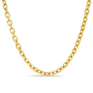 10K Yellow Gold 2.5MM Cable Chain